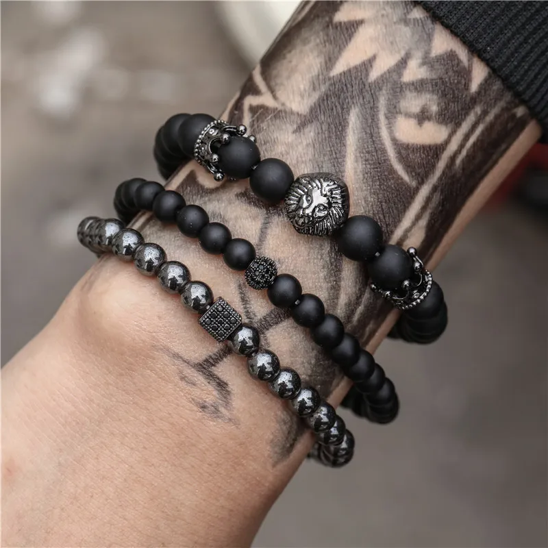 2020 New Fashion Men Bracelet Sets Trendy Handmade Classic Strand Stone Beaded Bracelet For Men Jewelry Decoration Hot
2020 New Fashion Men Bracelet Sets Trendy Handmade Classic Strand Stone Beaded Bracelet For Men Jewelry Decoration Hot