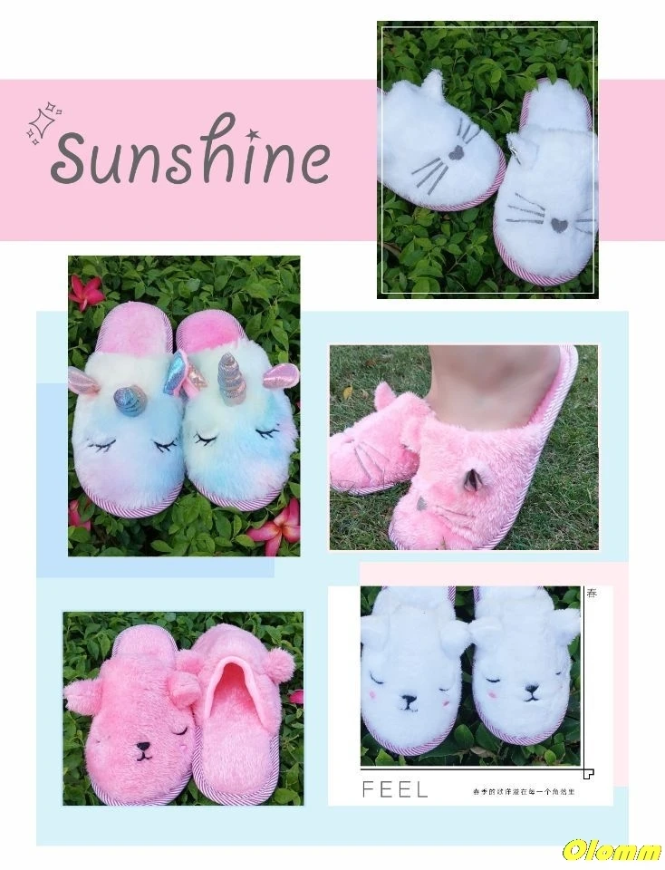 Sweet Unicorn Baby Girls Shoes Plush Cute Cotton Slippers Autumn Winter Women Home Non-slip Warm Girls Shoes Slippers Set
Sweet Unicorn Baby Girls Shoes Plush Cute Cotton Slippers Autumn Winter Women Home Non-slip Warm Girls Shoes Slippers Set