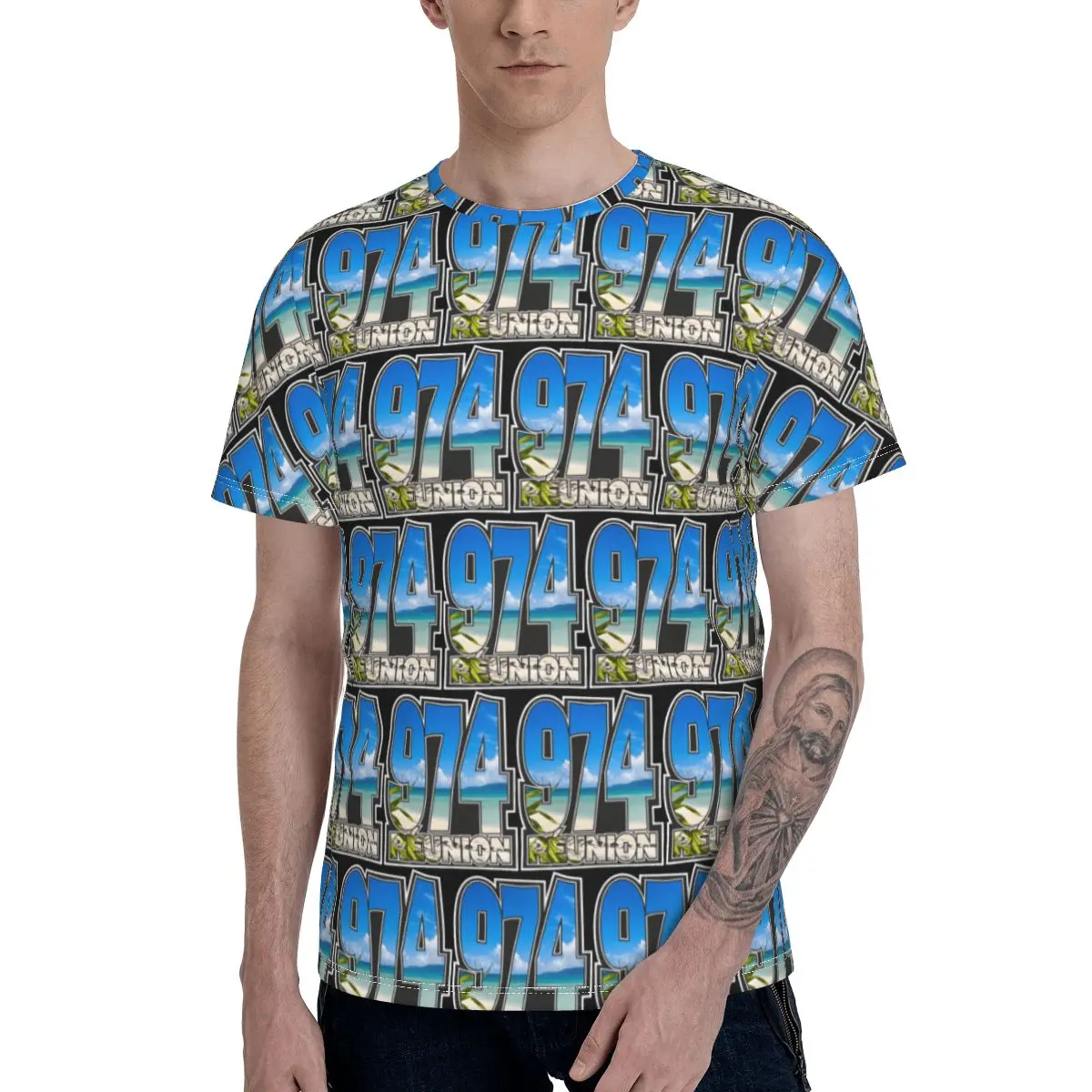 Reunion Island 974 T Shirtby Sjp974run T-shirt Promo Hot Sale Men's T Shirt Print R248 Funny Sarcastic Tees Tops European Size
Reunion Island 974 T Shirtby Sjp974run T-shirt Promo Hot Sale Men's T Shirt Print R248 Funny Sarcastic Tees Tops European Size