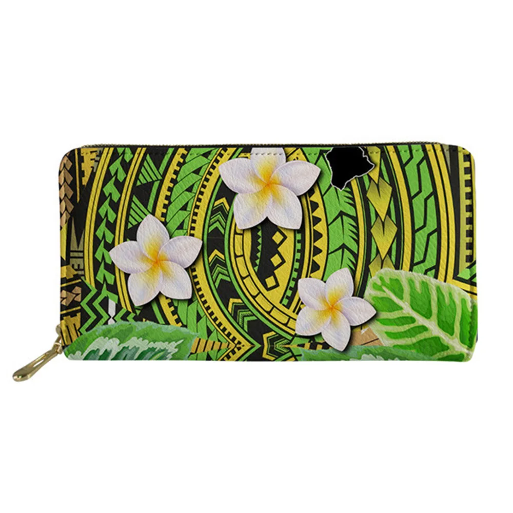 HYCOOL Ladies Wallet Purse Polynesian Traditional Tribal Pattern Woman Luxury Wallets Zipper Long PU Leather Purse for Teen Girl
HYCOOL Ladies Wallet Purse Polynesian Traditional Tribal Pattern Woman Luxury Wallets Zipper Long PU Leather Purse for Teen Girl