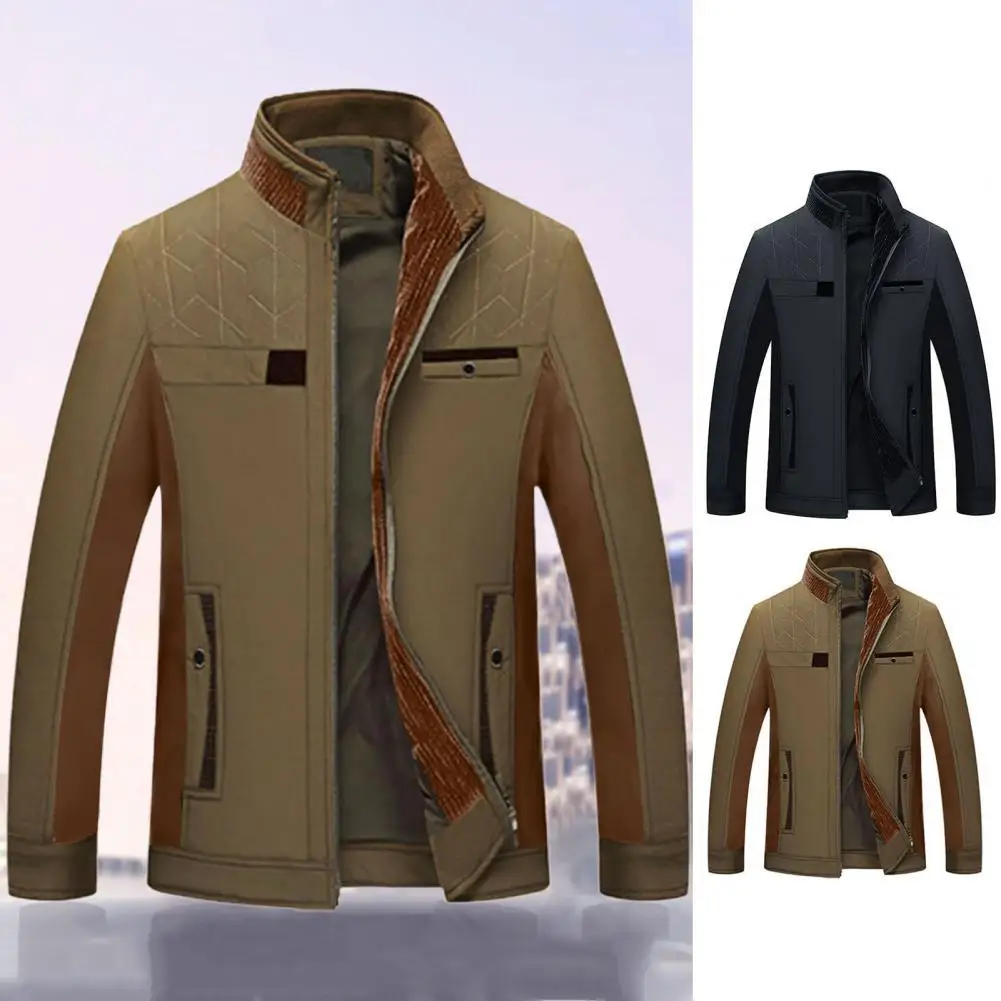 Стильная мужская куртка с воротником-стойкой, пальто из полиэстера с открытой передней частью для мужчин среднего возраста, мужское пальто,...
Стильная мужская куртка с воротником-стойкой, пальто из полиэстера с открытой передней частью для мужчин среднего возраста, мужское пальто,...