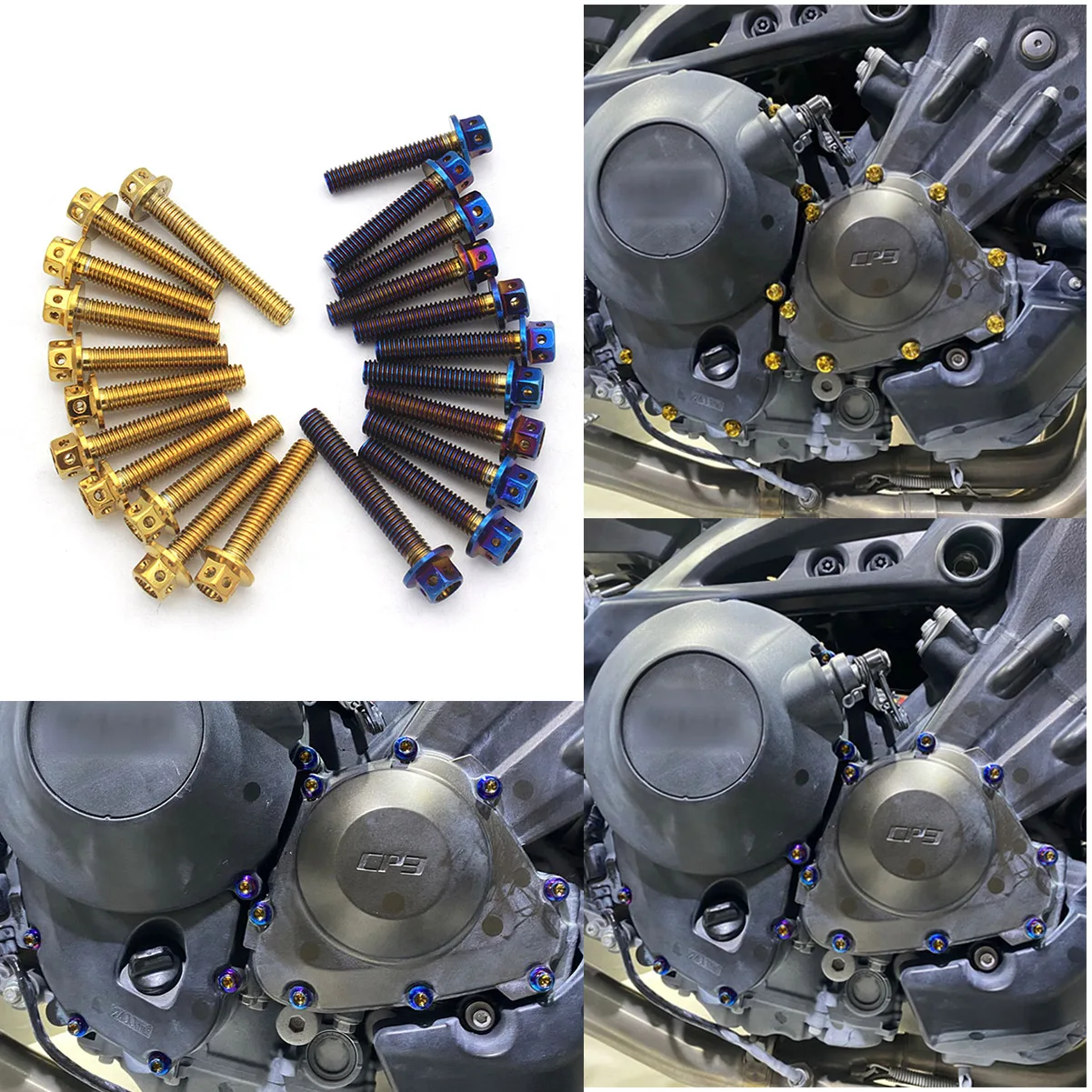 SEMSPEED Burned Blue Motorcycle Stainless Steel Brake Pump Screws Bolts Nuts For YAMAHA MT-09 XSR900 MT09 FZ-09 2014-2019 2020
SEMSPEED Burned Blue Motorcycle Stainless Steel Brake Pump Screws Bolts Nuts For YAMAHA MT-09 XSR900 MT09 FZ-09 2014-2019 2020