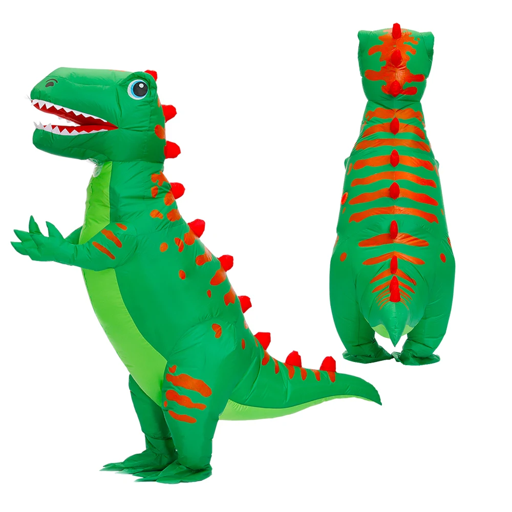 Green Dinosaur Inflatable Costumes Adult Halloween Cosplay Costume Mascot T-rex Christmas Role Play Disfraces for Man Woman
Green Dinosaur Inflatable Costumes Adult Halloween Cosplay Costume Mascot T-rex Christmas Role Play Disfraces for Man Woman