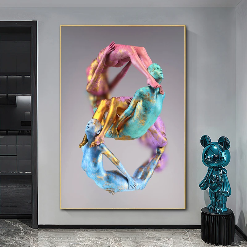 Abstract Color Figure Statue Canvas Painting Modern Poster and Prints Wall Art Picture for Living Room Hotel Interior Home Decor
Abstract Color Figure Statue Canvas Painting Modern Poster and Prints Wall Art Picture for Living Room Hotel Interior Home Decor