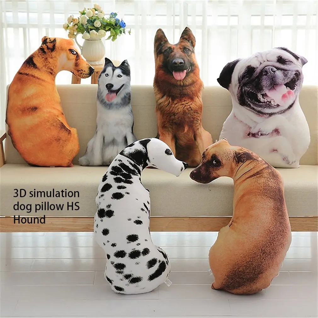 NEW plush Cute Dog 3D Simulation Shape Plush Animal Toy Pillow Comfort Pillow Sleeping Companion Doll for Kids подушка обнимашка
NEW plush Cute Dog 3D Simulation Shape Plush Animal Toy Pillow Comfort Pillow Sleeping Companion Doll for Kids подушка обнимашка