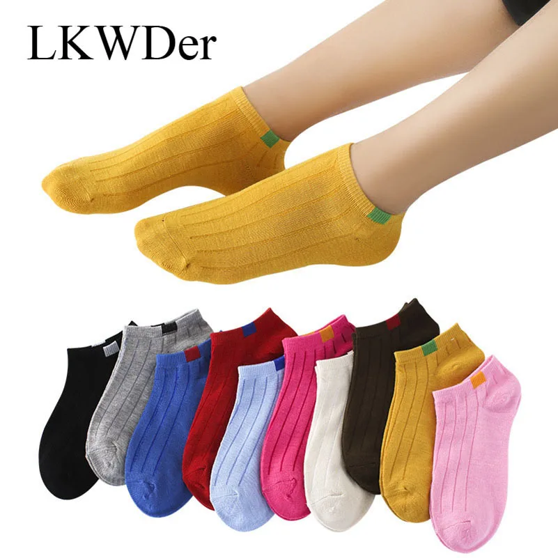 LKWDer 10 Pairs Women's Boat Student Socks Summer Female Low-Cut Invisible Socks Spring Girls Shallow Mouth Thin Breathable Sox
LKWDer 10 Pairs Women's Boat Student Socks Summer Female Low-Cut Invisible Socks Spring Girls Shallow Mouth Thin Breathable Sox