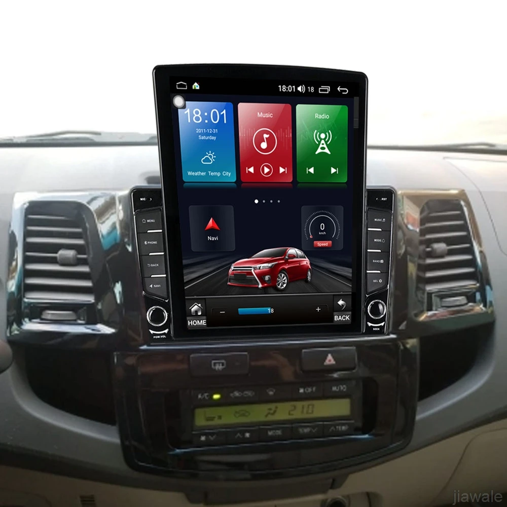 9.7" octa core tesla style vertical screen Android 10 Car GPS Stereo Multimedia for Toyota Fortuner Hilux SW4 2005-2015
9.7" octa core tesla style vertical screen Android 10 Car GPS Stereo Multimedia for Toyota Fortuner Hilux SW4 2005-2015