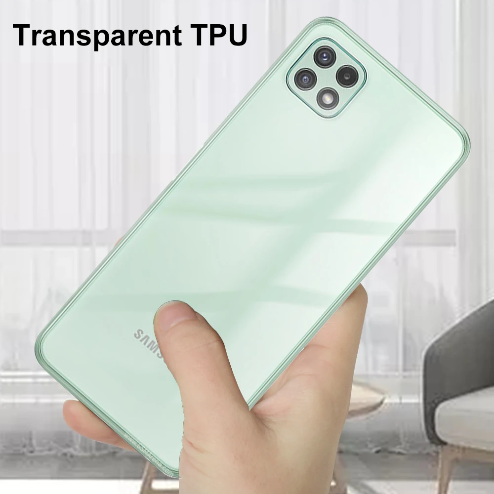 Transparent Case for Samsung Galaxy A22 A 32 42 52 72 A82 Full Protection Phone Back Cover Clear Silicone Gel For Samsung S21 FE
Transparent Case for Samsung Galaxy A22 A 32 42 52 72 A82 Full Protection Phone Back Cover Clear Silicone Gel For Samsung S21 FE