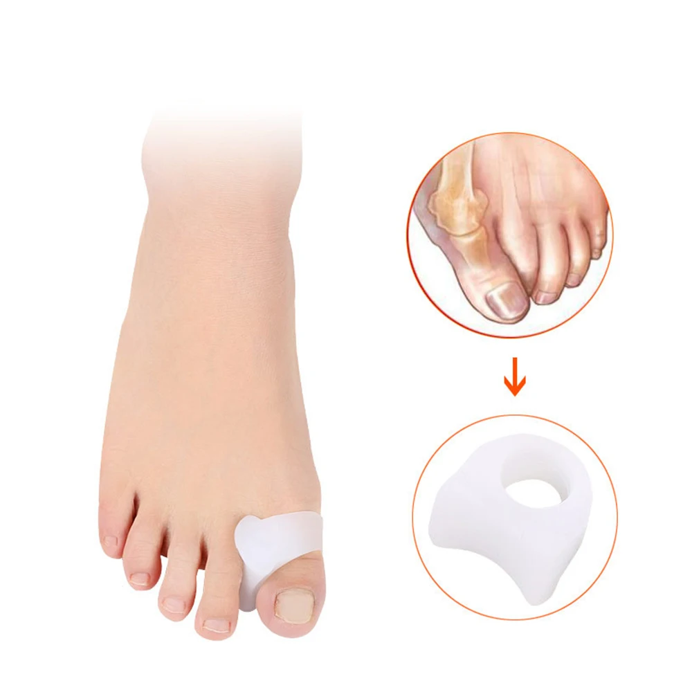 2pcs Toe Separator Insoles Ring Separation Hallux Valgus Correction Pad Foot Care Orthopedic Foot Toe Hallux Valgus Correct
2pcs Toe Separator Insoles Ring Separation Hallux Valgus Correction Pad Foot Care Orthopedic Foot Toe Hallux Valgus Correct
