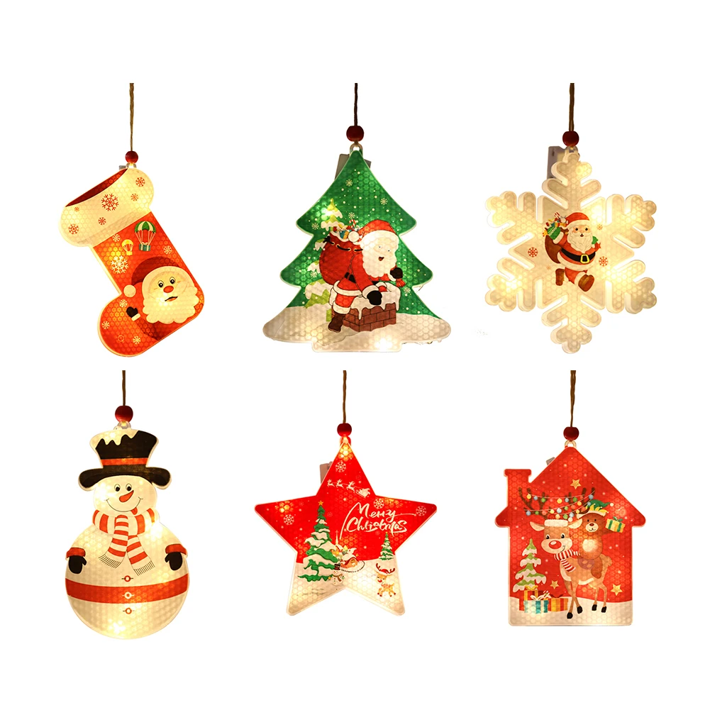 6pcs LED Light Santa Socks Snowflake Pattern Decorative Lamp Warm Light Battery Powered Christmas Tree Holiday Window Decoration 
6pcs LED Light Santa Socks Snowflake Pattern Decorative Lamp Warm Light Battery Powered Christmas Tree Holiday Window Decoration