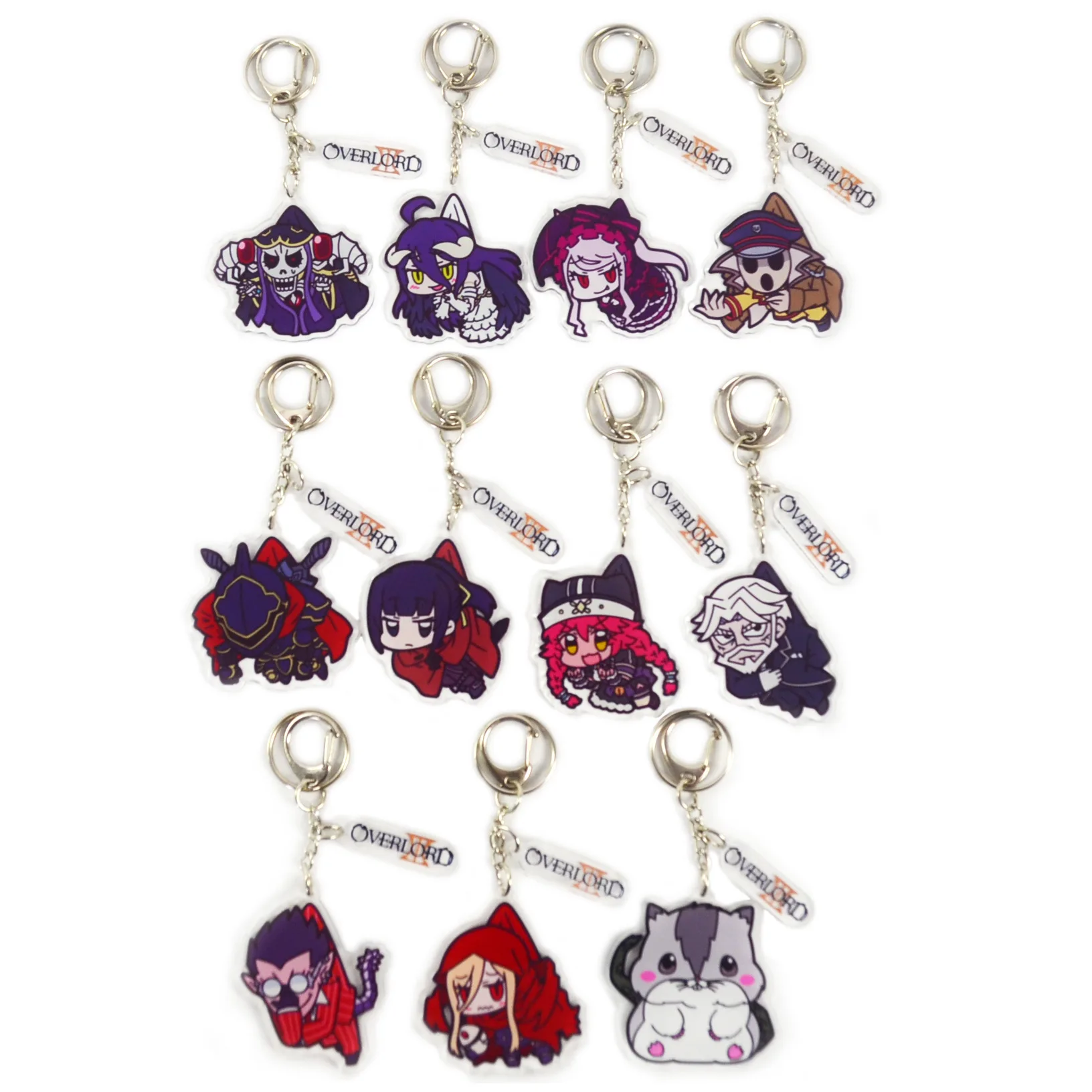 Anime Overlord Keychain Accessories Key Chain Backpack Pendant Cartoon Prop Badge
Anime Overlord Keychain Accessories Key Chain Backpack Pendant Cartoon Prop Badge