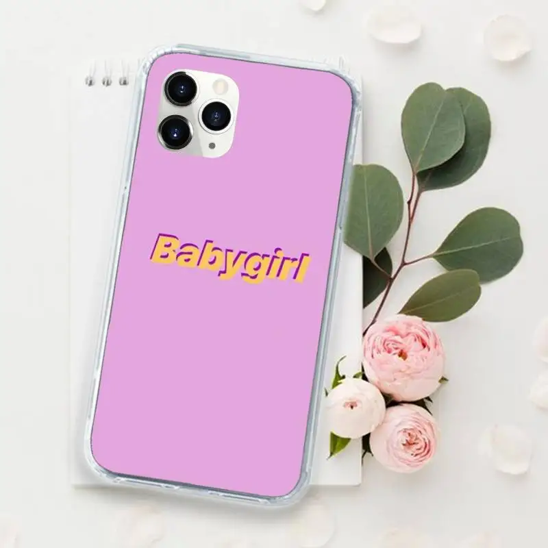 Babe babygirl honey line Text pattern Phone Case for iPhone 11 12 pro XS MAX 8 7 6 6S Plus X 5S SE 2020 XR Luxury shell coque
Babe babygirl honey line Text pattern Phone Case for iPhone 11 12 pro XS MAX 8 7 6 6S Plus X 5S SE 2020 XR Luxury shell coque