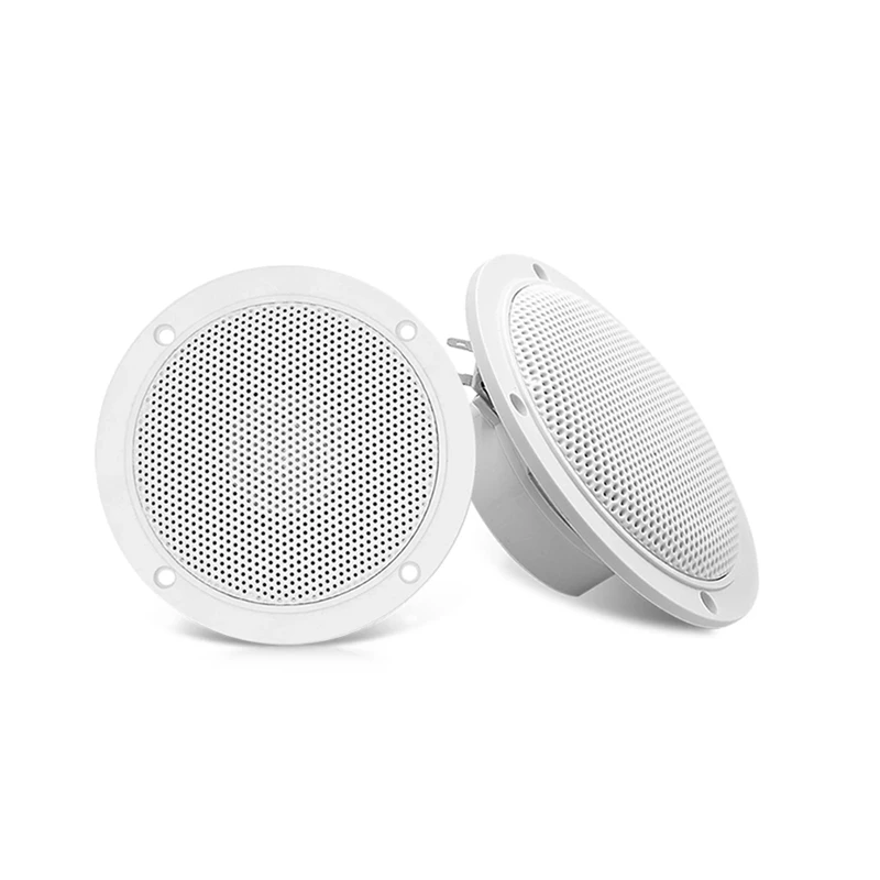 

Laiyiqi 2023 Earbud Speakers Waterproof Dual Full Range White Speaker For popular Outdoor UV-Proof ATV RV a3 dia