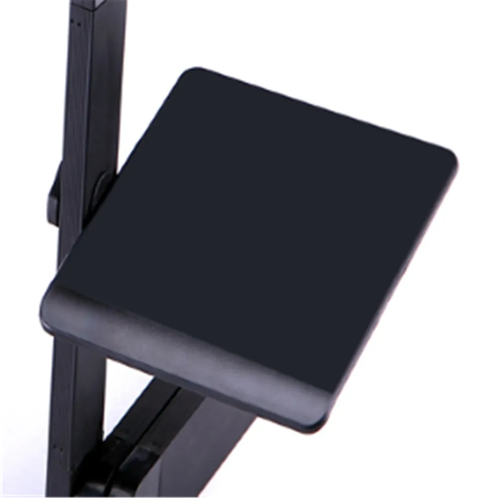 Низкая цена охлаждающий черный стол для ноутбука удлиненный двойной вентилятор