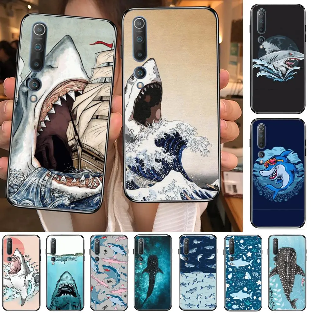 Ocean's Shark Boat Style Phone Case For xiaomi mi11 5g 10 liti Ultra 9Pro SE 3 8 Note Anime Black Cover Silicone Back Pretty tpu 
Ocean's Shark Boat Style Phone Case For xiaomi mi11 5g 10 liti Ultra 9Pro SE 3 8 Note Anime Black Cover Silicone Back Pretty tpu