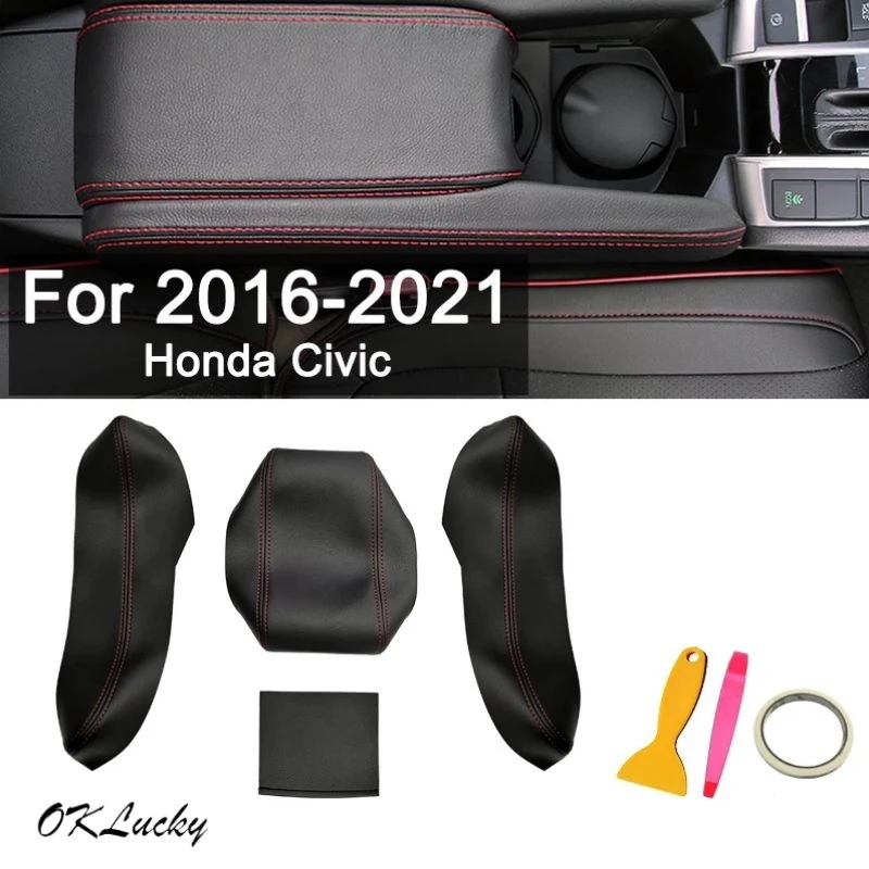 OKLucky For 2016-2021 Honda Civic Decorative Modification Armrest Box Central Protection Soft Leather Pad Covers Protective Case
OKLucky For 2016-2021 Honda Civic Decorative Modification Armrest Box Central Protection Soft Leather Pad Covers Protective Case