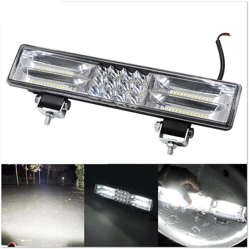 Car Led Strip Work Light Engineering Roof Searchlight Maintenance Auxiliary Lamp Car Headlight 60LED DC12-80V Motorcycle Parts
Car Led Strip Work Light Engineering Roof Searchlight Maintenance Auxiliary Lamp Car Headlight 60LED DC12-80V Motorcycle Parts