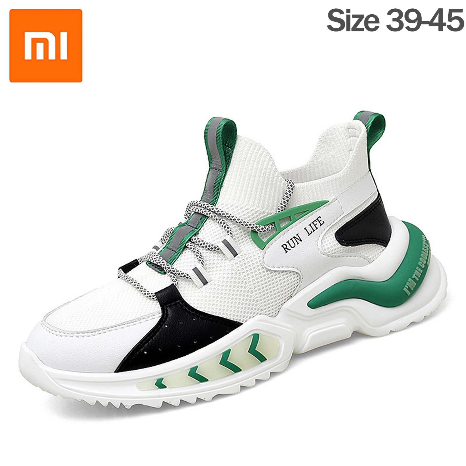 Xiaomi Men Running Shoes Lightweight Sports Shoes Flying High-Top Shoes Breathable Trendy Casual Shoes New 2021 Men'S Sneakers
Xiaomi Men Running Shoes Lightweight Sports Shoes Flying High-Top Shoes Breathable Trendy Casual Shoes New 2021 Men'S Sneakers