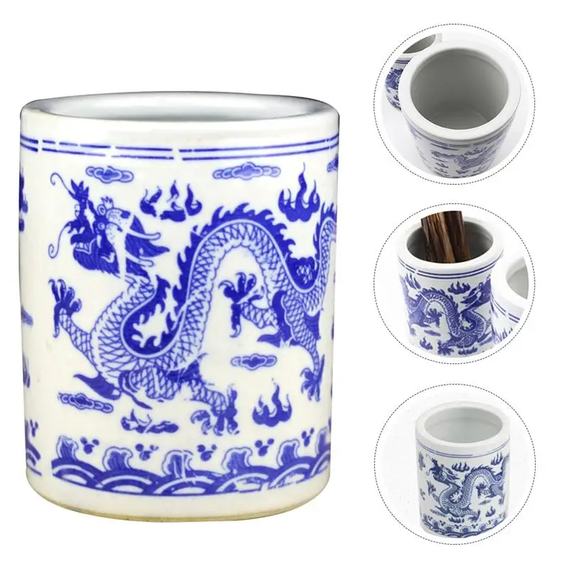 1pc Decorative Durable Practical Pen Storage Holder Ceramic Pen Holder for Office School
1pc Decorative Durable Practical Pen Storage Holder Ceramic Pen Holder for Office School