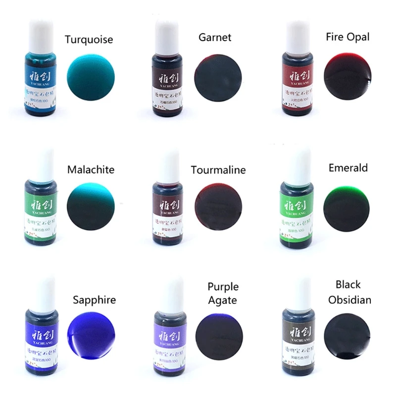18 Colors Epoxy Resin Pigment Liquid Resin Colorant Pigment Resin Colorant Dye Resin Jewelry Making Art Crafts Tools
18 Colors Epoxy Resin Pigment Liquid Resin Colorant Pigment Resin Colorant Dye Resin Jewelry Making Art Crafts Tools