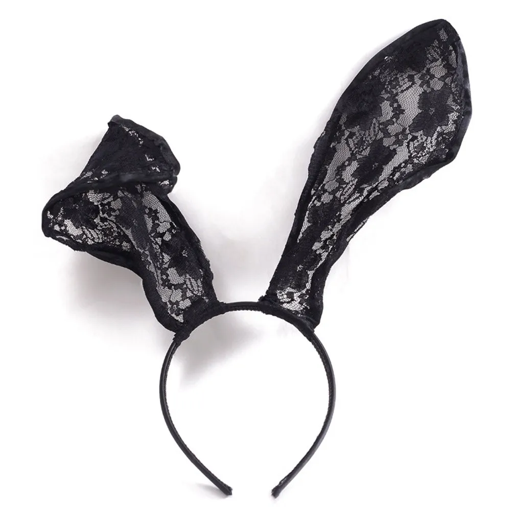 Sexy Female Lace Rabbit Ears Hair Hoop Charm Accessories Women's Sexy Lace Bunny Kawaii Ear Hoop Headband Dropshipping
Sexy Female Lace Rabbit Ears Hair Hoop Charm Accessories Women's Sexy Lace Bunny Kawaii Ear Hoop Headband Dropshipping