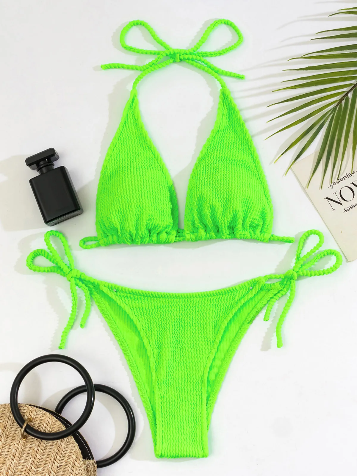 Sexy Bikini 2022 Solid Smocked Swimsuit Women Push Up Swimsuits Female Micro Bikini Set Bathing Suit Strappy Thong Swimming Suit
Sexy Bikini 2022 Solid Smocked Swimsuit Women Push Up Swimsuits Female Micro Bikini Set Bathing Suit Strappy Thong Swimming Suit