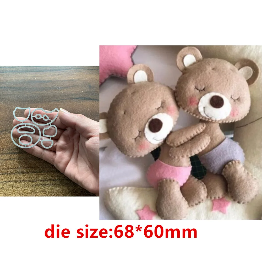 1PC Lovely Baby Bear Metal Cutting Dies Stencils for DIY Scrapbooking Christmas Decorative Embossing Paper Cards
1PC Lovely Baby Bear Metal Cutting Dies Stencils for DIY Scrapbooking Christmas Decorative Embossing Paper Cards