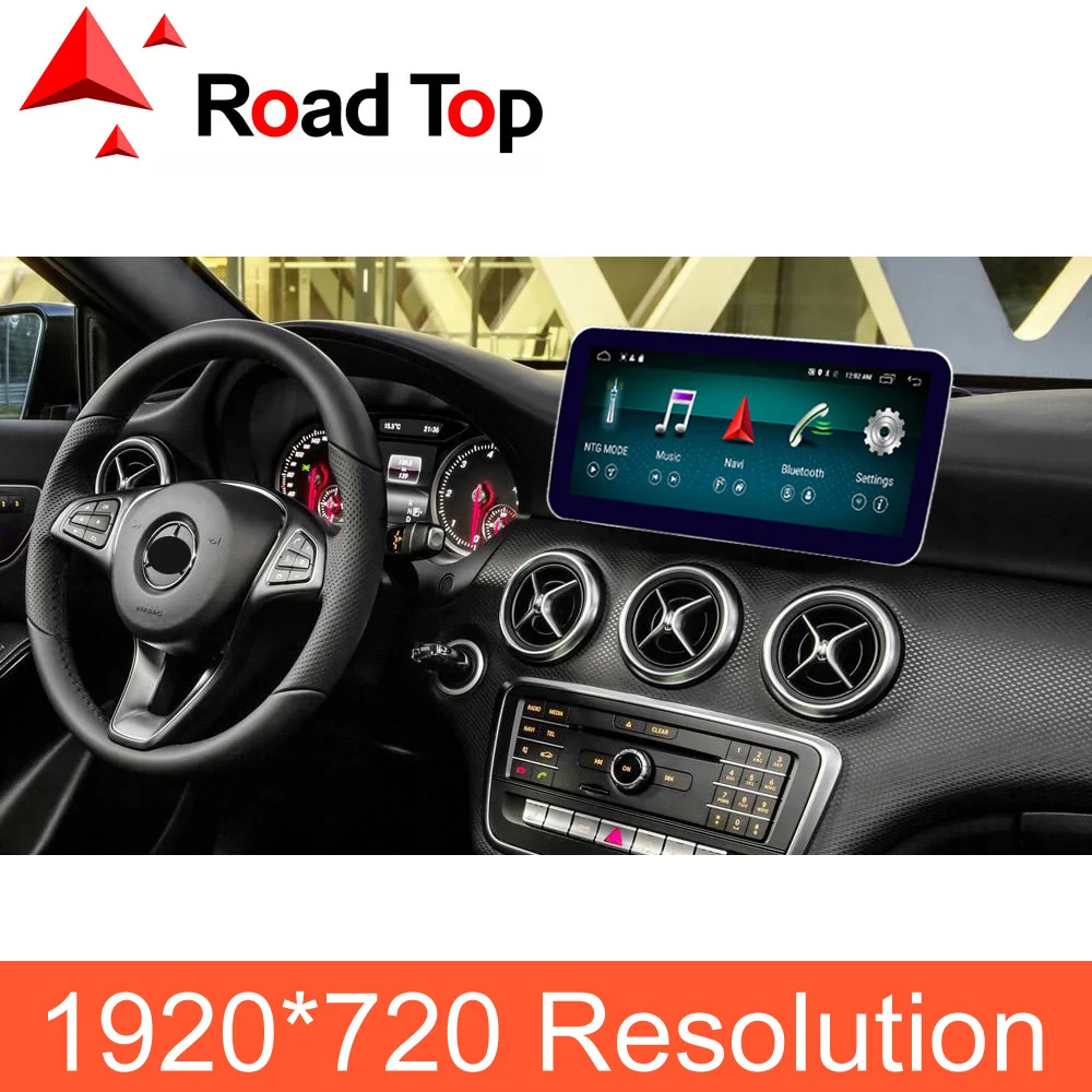 4 ГБ ОЗУ 10 25 дюймов Android дисплей для Mercedes Benz CLA GLA X156 C117 с GPS навигацией Bluetooth радио