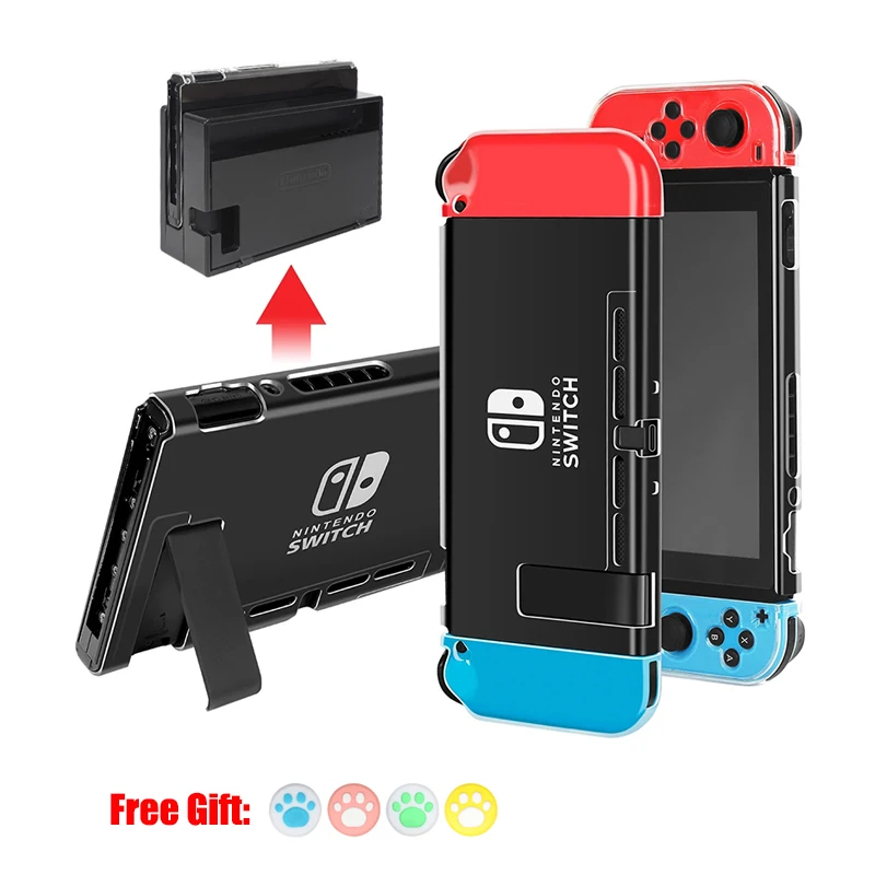 Защитный чехол для Nintendo Switch, ультратонкий, прозрачный, водонепроницаемый, противоударный, пылезащитный
Защитный чехол для Nintendo Switch, ультратонкий, прозрачный, водонепроницаемый, противоударный, пылезащитный