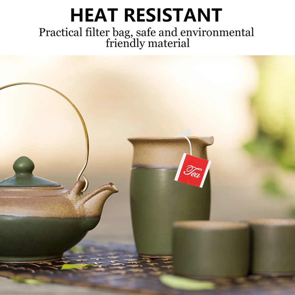 200pcs Disposable Seal Tea Filter Bags Empty Tea Bags for Loose Tea Herbs 
200pcs Disposable Seal Tea Filter Bags Empty Tea Bags for Loose Tea Herbs