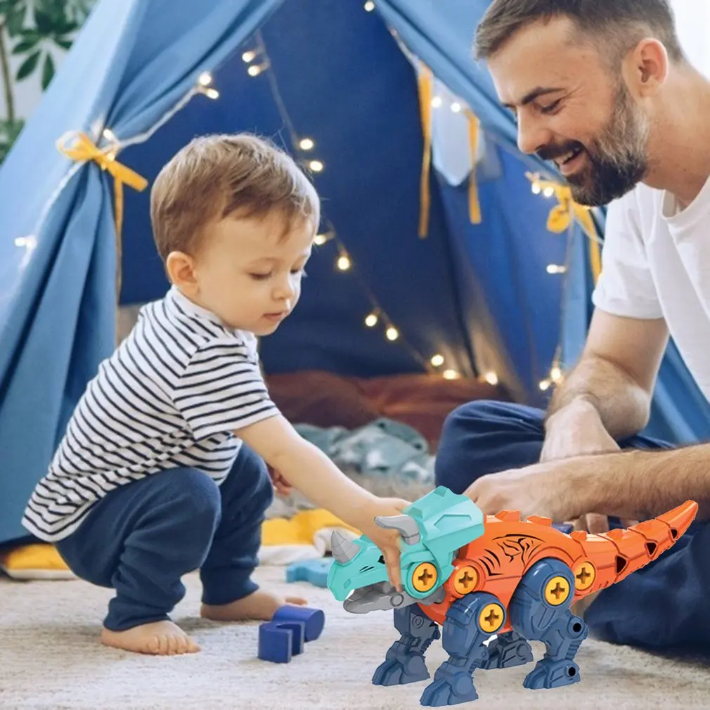 Children's Dinosaur Construction Boy Toy Set Educational Designer Montessori Model Disassembly Assembly Puzzle Toys for Kid 
Children's Dinosaur Construction Boy Toy Set Educational Designer Montessori Model Disassembly Assembly Puzzle Toys for Kid