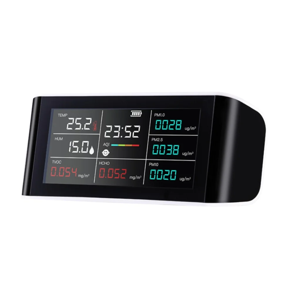 TT Green Source Formaldehyde Detector Fashion Version Household Temperature Moisture Meter Formaldehyde Test Paper Formaldehyde
TT Green Source Formaldehyde Detector Fashion Version Household Temperature Moisture Meter Formaldehyde Test Paper Formaldehyde