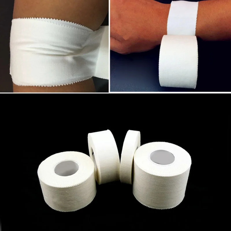 Brand New and High Quality Sports Binding Elastic Tape Roll Zinc Oxide Physio Muscle Strain Injury Support
Brand New and High Quality Sports Binding Elastic Tape Roll Zinc Oxide Physio Muscle Strain Injury Support