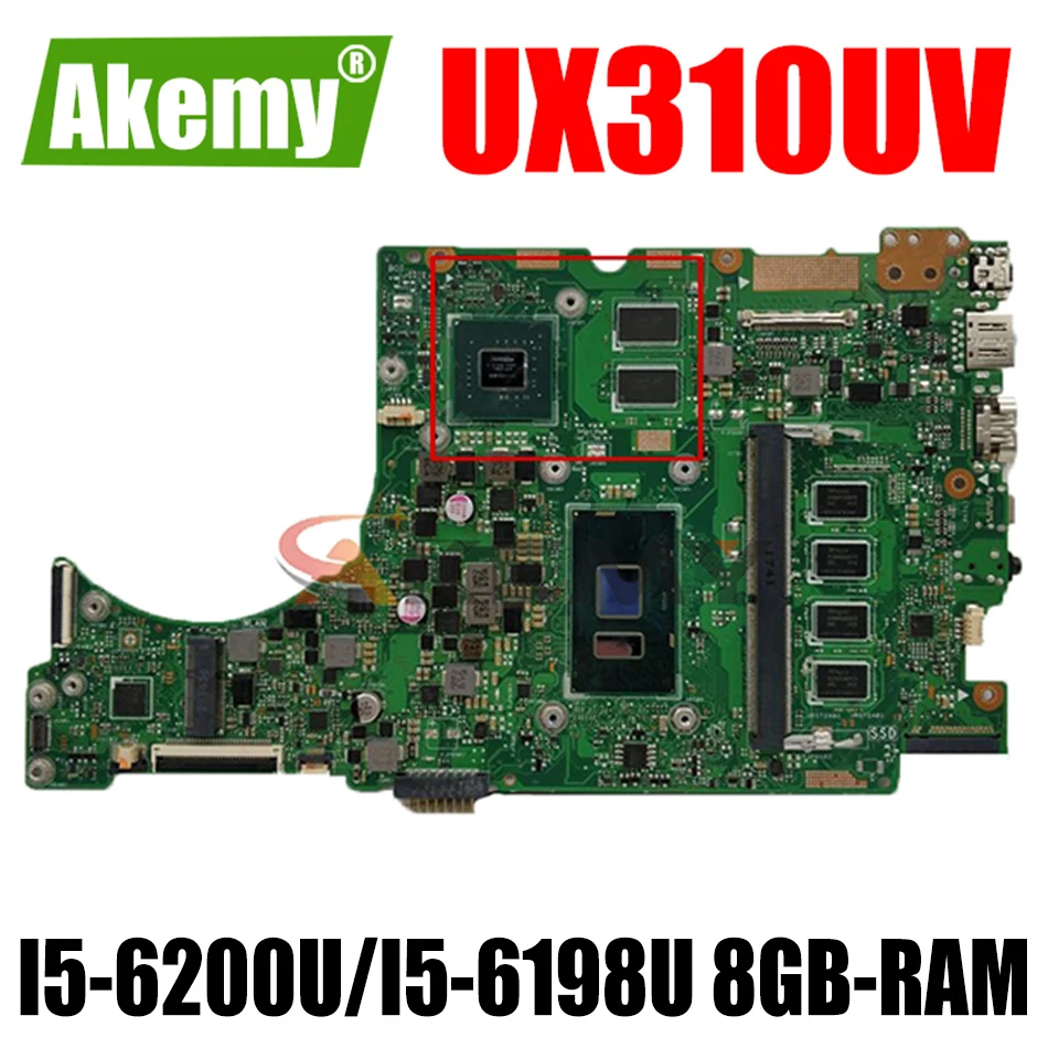 UX310UV Laptop motherboard for ASUS ZenBook UX410UQ (14 inch) UX410U UX310U mainboard 8GB-RAM I5-6200U/I5-6198U GT940MX-2GB
UX310UV Laptop motherboard for ASUS ZenBook UX410UQ (14 inch) UX410U UX310U mainboard 8GB-RAM I5-6200U/I5-6198U GT940MX-2GB