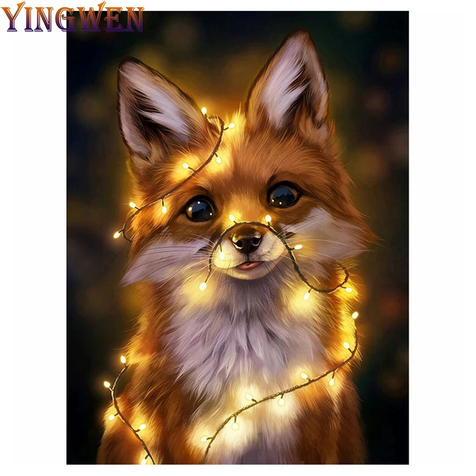 5d Diamond Painting Light Little Fox Diamond Embroidery Animal Drawing Cross Stitch Needlework Handmade Hobby Home Decor Gift
5d Diamond Painting Light Little Fox Diamond Embroidery Animal Drawing Cross Stitch Needlework Handmade Hobby Home Decor Gift