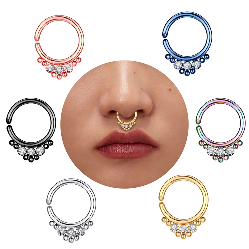1PC Stainless Steel Segment Nose Ring Hoop Lip Ear Cartilage Earring Helix Hinged Septum Ring Clicker Punk Body Piercing Jewelry
1PC Stainless Steel Segment Nose Ring Hoop Lip Ear Cartilage Earring Helix Hinged Septum Ring Clicker Punk Body Piercing Jewelry