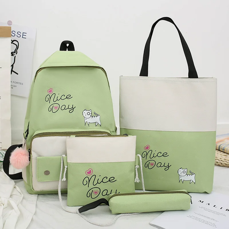 Schoolbag girl ins wind Korean simple high school student backpack large capacity backpack backpack school
Schoolbag girl ins wind Korean simple high school student backpack large capacity backpack backpack school