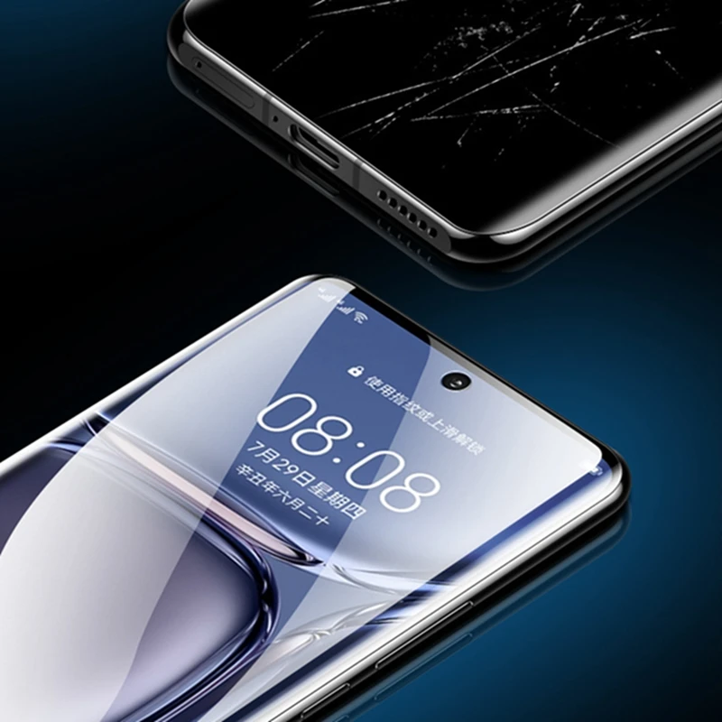 Гидрогелевая пленка с полным покрытием 360 градусов для Huawei P50 P40 P30 Pro Mate 30 40 Honor 50