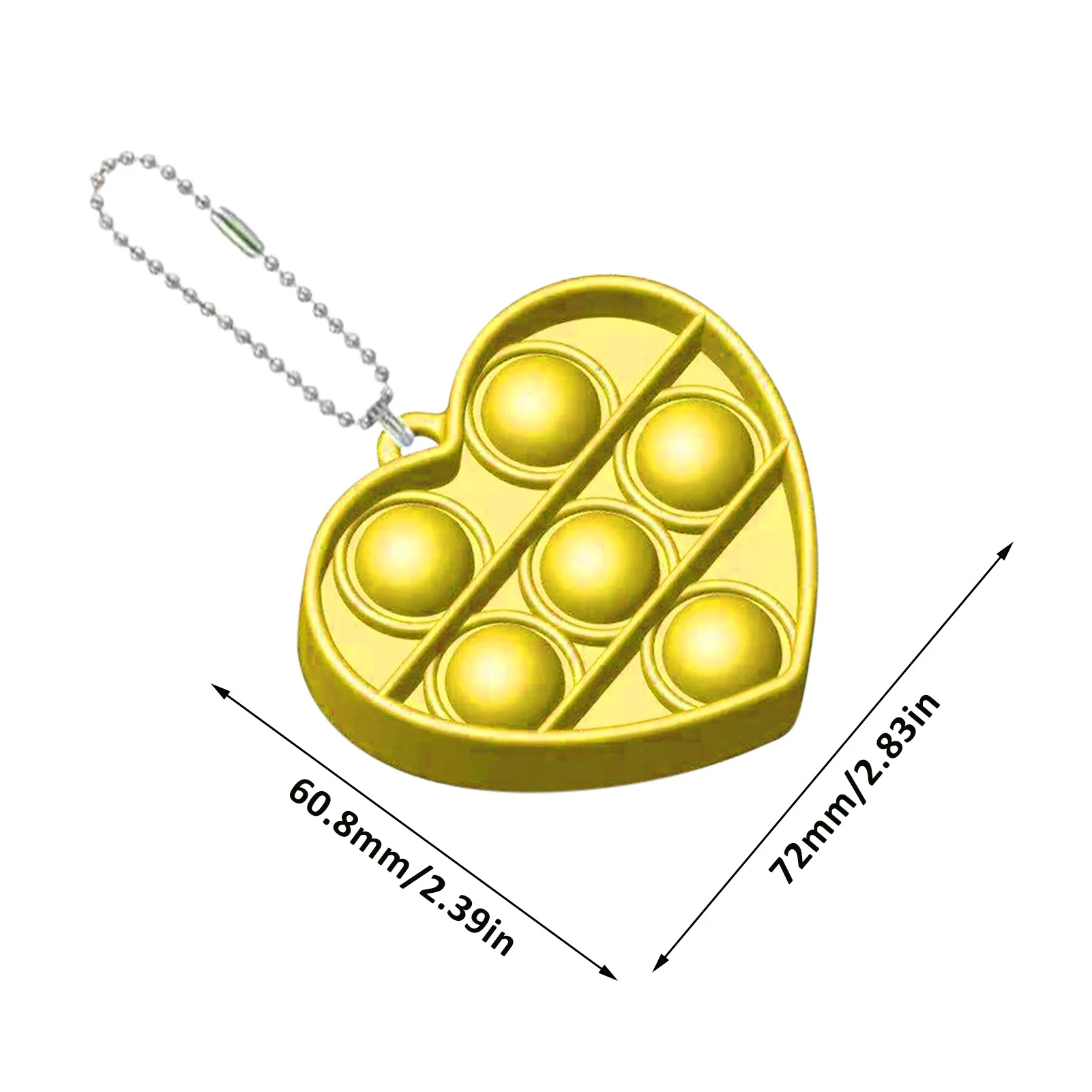 Mini Push Bubble Sensory Toy Key Chain Autism Needs Squishy Stress Reliever Toys Adult Child Funny Anti-stress Fidget Toy
Mini Push Bubble Sensory Toy Key Chain Autism Needs Squishy Stress Reliever Toys Adult Child Funny Anti-stress Fidget Toy