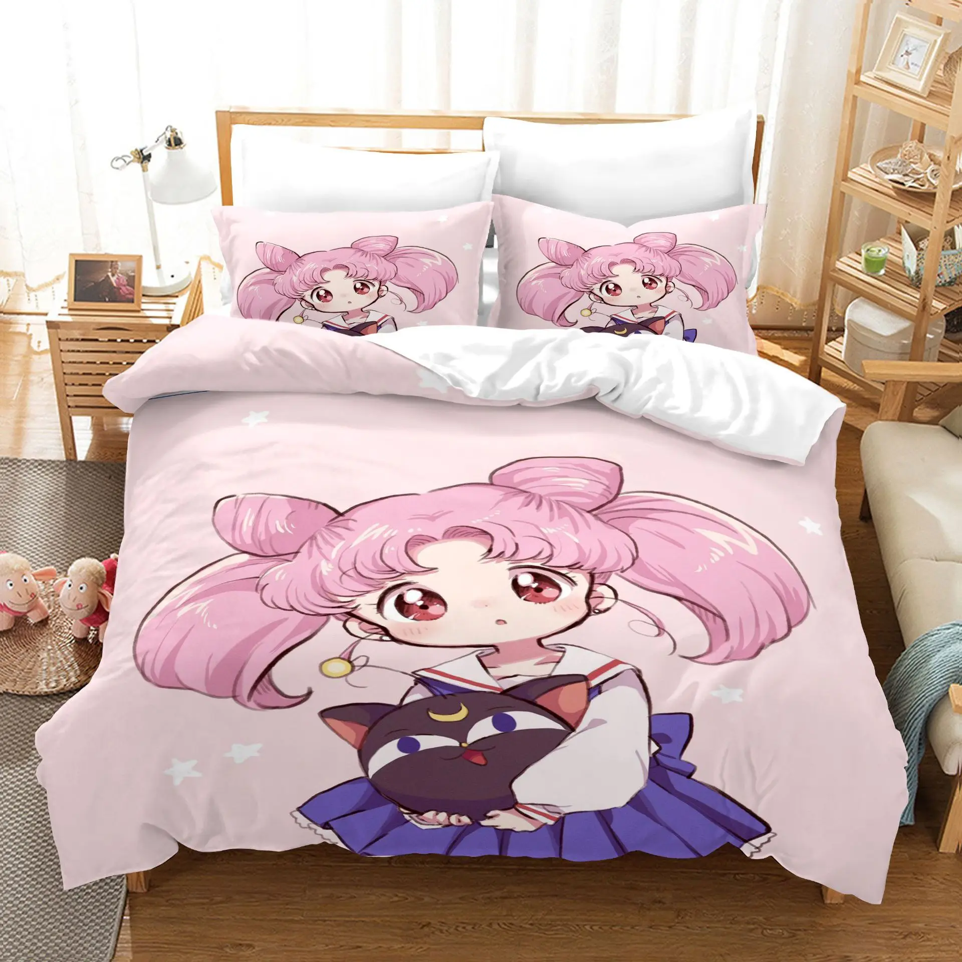 KOTUDENAVY Children Bedding Sets Gifts Unicorn And Colorful Horse Printing Duvet Cover Sets For Kids Girls Boys 2/3pcs
KOTUDENAVY Children Bedding Sets Gifts Unicorn And Colorful Horse Printing Duvet Cover Sets For Kids Girls Boys 2/3pcs