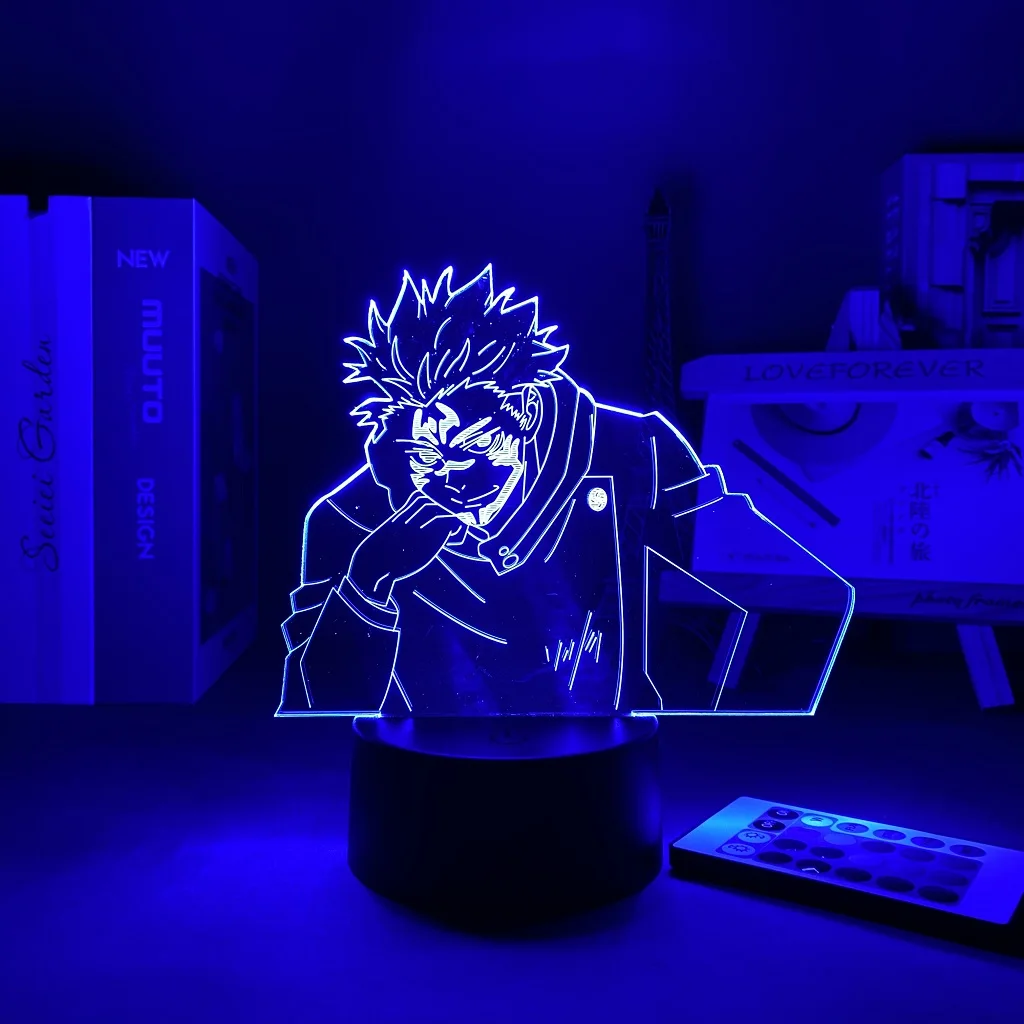 3D Lamp Anime Lamp Yuji Itadori Jujutsu Kaisen Led Night Light for Birthday Gift
3D Lamp Anime Lamp Yuji Itadori Jujutsu Kaisen Led Night Light for Birthday Gift