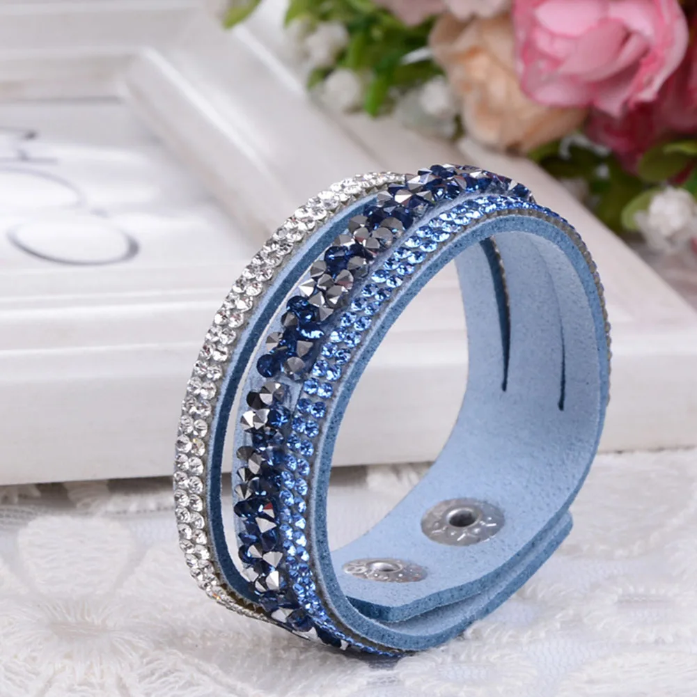 Fashion Trendy Rhinestone Velvet Leather Wristband Punk Bangle Bracelet Charm Link Chain Creative Party Cuff Decor Jewelry 
Fashion Trendy Rhinestone Velvet Leather Wristband Punk Bangle Bracelet Charm Link Chain Creative Party Cuff Decor Jewelry
