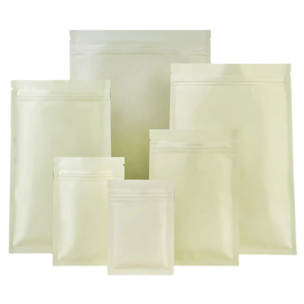 100Pcs Matte Yellow Aluminum Mylar Foil Bag Zip Lock Self Seal Tear Notch Resealable Food Snack Ground Coffee Bean Pack Pouches
100Pcs Matte Yellow Aluminum Mylar Foil Bag Zip Lock Self Seal Tear Notch Resealable Food Snack Ground Coffee Bean Pack Pouches