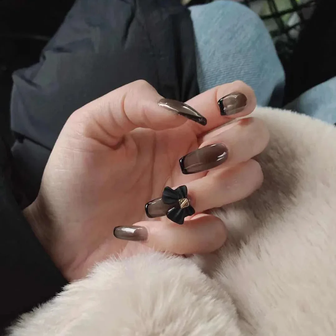 24 шт покрытые серебром с черными бабочками одежда длинный абзац модного маникюра, маникюрный набор накладных ногтей "Экономия времени носи...
24 шт покрытые серебром с черными бабочками одежда длинный абзац модного маникюра, маникюрный набор накладных ногтей "Экономия времени носи...