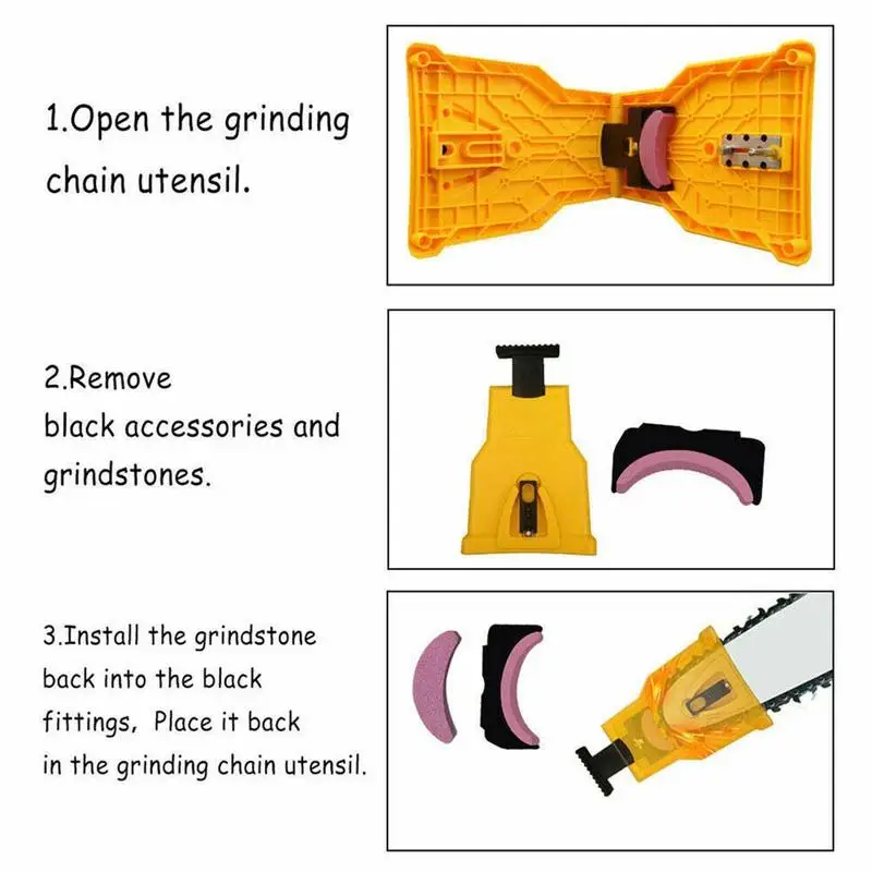 3/6pcs Crescent Shape Grindstone Grinding Chain Millstone Sharpening Chainsaw Saw Accessories Woodworking Tool Professional M5A5
3/6pcs Crescent Shape Grindstone Grinding Chain Millstone Sharpening Chainsaw Saw Accessories Woodworking Tool Professional M5A5