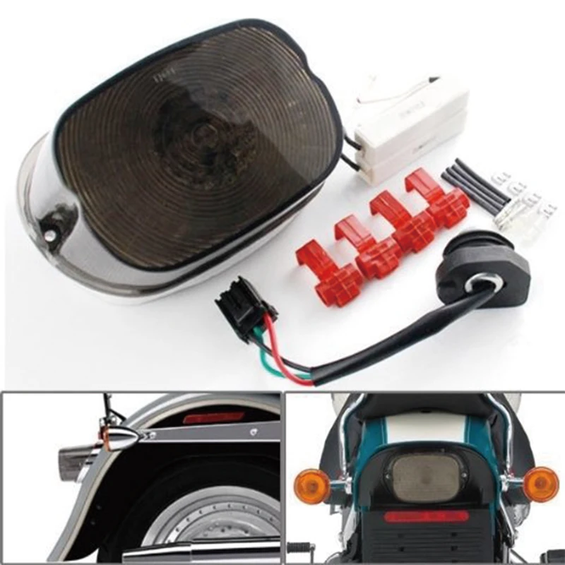 LED Tail Brake Stop Rear Turn Indicator Signal Light Lamp Taillight For Harley Softail Dyna Sportster LED Rear Tail Headlight
LED Tail Brake Stop Rear Turn Indicator Signal Light Lamp Taillight For Harley Softail Dyna Sportster LED Rear Tail Headlight