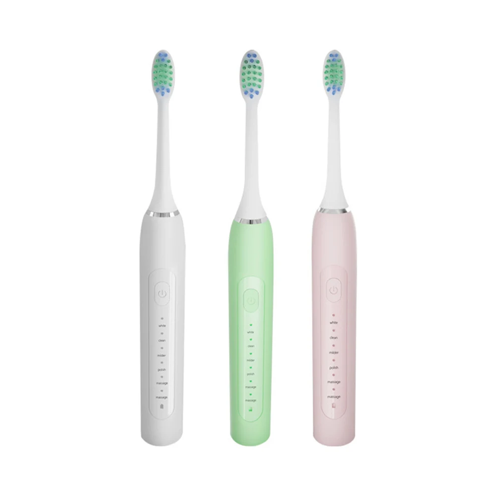 Newest Sonic Electric Toothbrushes for Adults Kids Smart Timer Rechargeable Whitening Toothbrush IPX7 Waterproof 4 Brush Head
Newest Sonic Electric Toothbrushes for Adults Kids Smart Timer Rechargeable Whitening Toothbrush IPX7 Waterproof 4 Brush Head