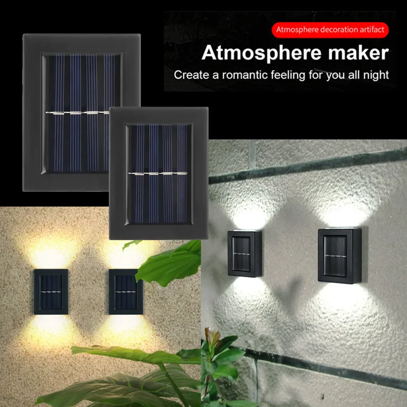 Уличные солнечные лампы Солнечный сад водонепроницаемый настенный светильник вверх и вниз садовый декоративный настенный светильник Улич...
Уличные солнечные лампы Солнечный сад водонепроницаемый настенный светильник вверх и вниз садовый декоративный настенный светильник Улич...