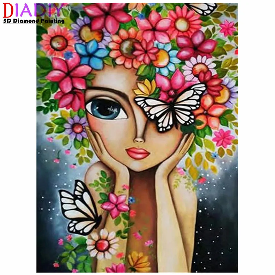 Full Diamond Mosaic Girl Cross Stitch Set Diamond Painting Portrait Embroidery Kits Flower Kids Children's Room Decor
Full Diamond Mosaic Girl Cross Stitch Set Diamond Painting Portrait Embroidery Kits Flower Kids Children's Room Decor