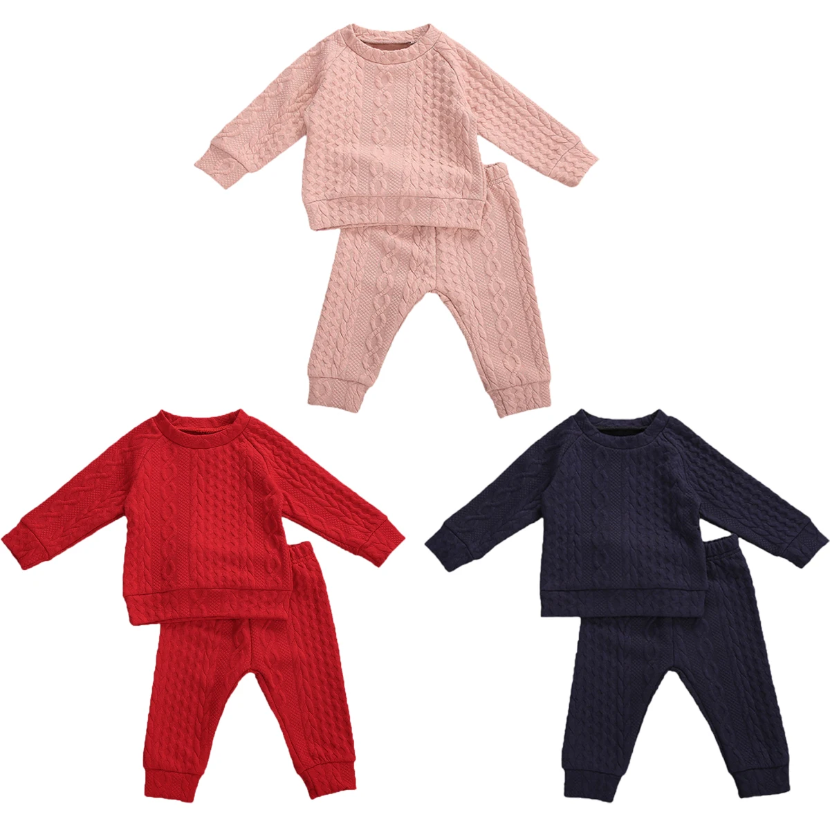 Toddler Casual Fall Winter Clothes Solid Color Thicken Shirt Top Long Pant Sets Kids Warm Pajamas Sleepwear Set
Toddler Casual Fall Winter Clothes Solid Color Thicken Shirt Top Long Pant Sets Kids Warm Pajamas Sleepwear Set